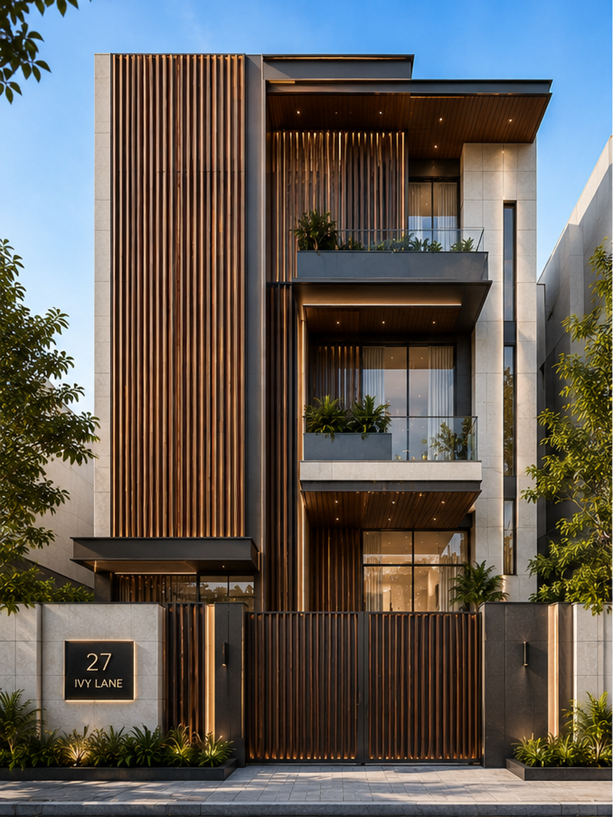 Residential metal facade inspiration by OneClad
