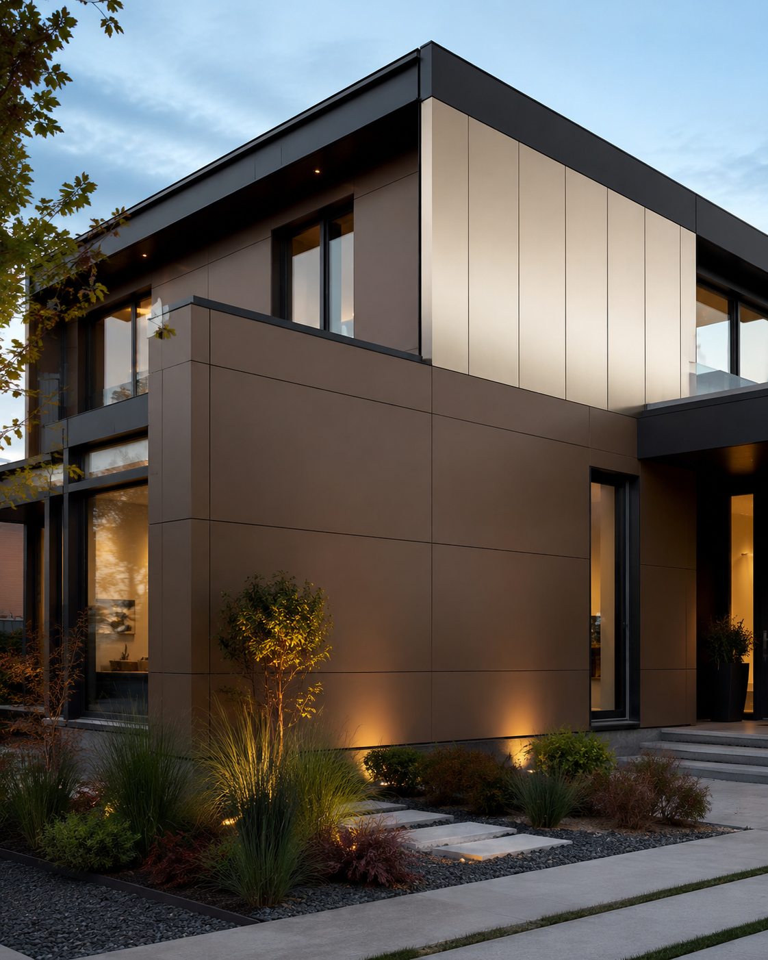 Solid Aluminium Perforated Facade Panels by OneClad